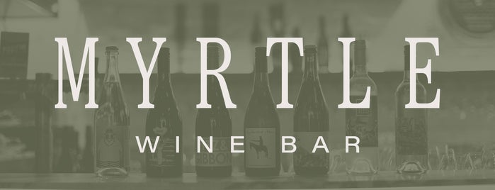 Myrtle Wine Bar is one of Melbourne - eat & drink.