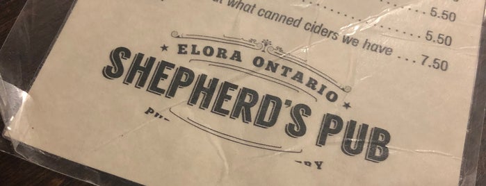 Shepherd's Pub is one of Ontario Pubs, Dives, & Diners.