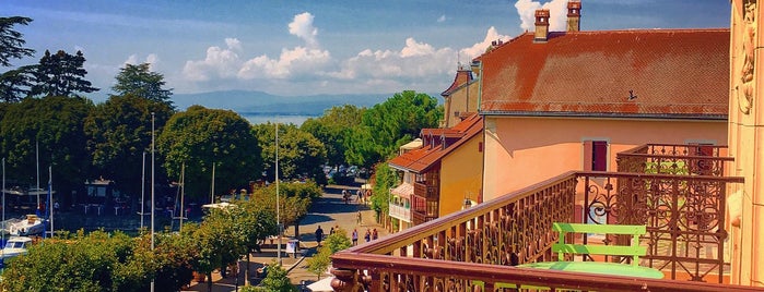 Lake view Hotel  Le Rivage Lutry-Lausanne-Lavaux is one of Yuri’s Liked Places.