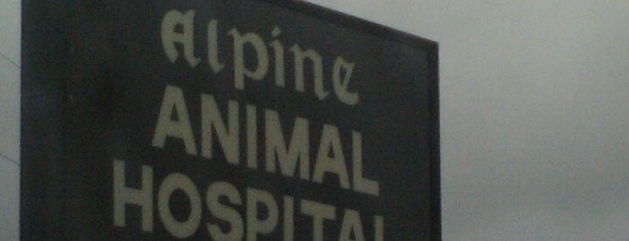 Alpine Animal Hospital is one of Ah.