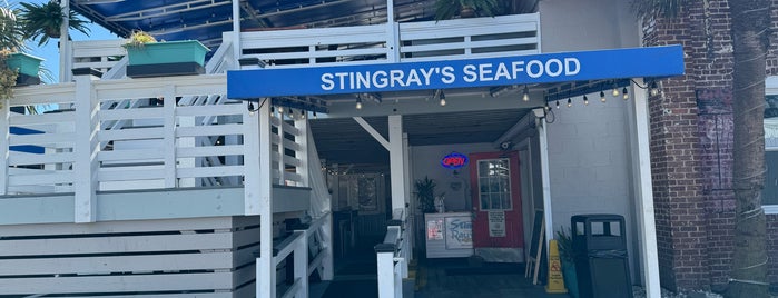 Sting Ray's Seafood Restaurant is one of Friends tvl.