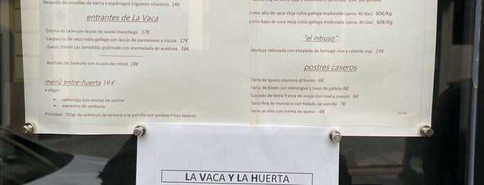 la vaca y la huerta is one of Restaurantes por descubrir.