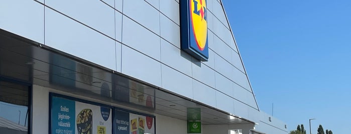 Lidl is one of Tapolca.
