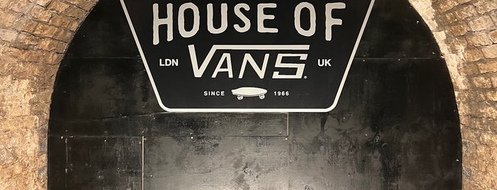 House of Vans is one of London.