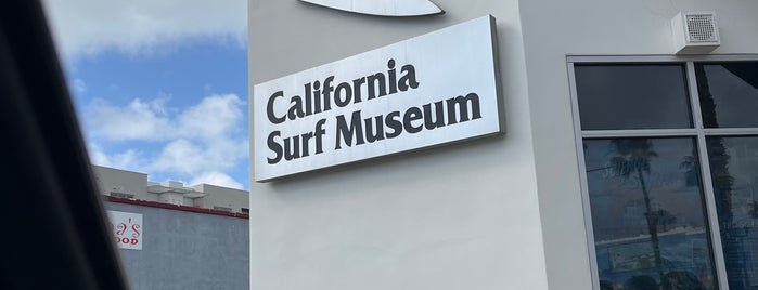 California Surf Museum is one of places to go.