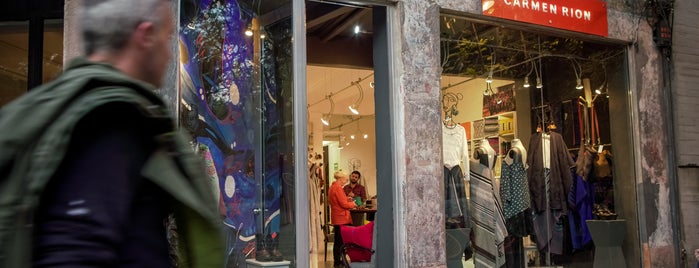 Carmen Rion is one of Mexico City Boutique Shopping.