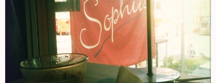 Sophies Cafe is one of Ronnie 님이 저장한 장소.