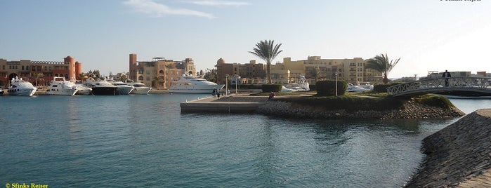 New Marina  El Gouna is one of Best places in Hurghada, Red Sea.