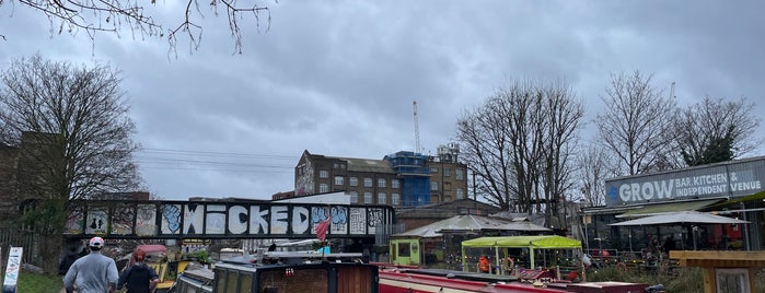 Hackney Wick is one of London.