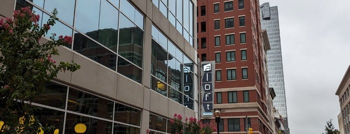 Aloft Fort Worth Downtown is one of Hotels I've stayed at.