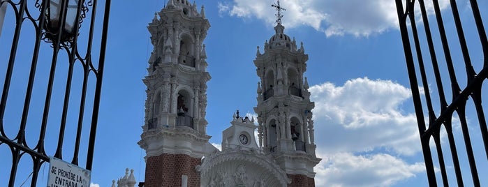 Basílica y Santuario de la Virgen de Ocotlán is one of Tempat yang Disukai Carlos.