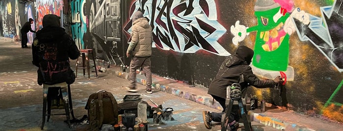 Leake Street Graffiti Tunnel is one of Saved places in London.