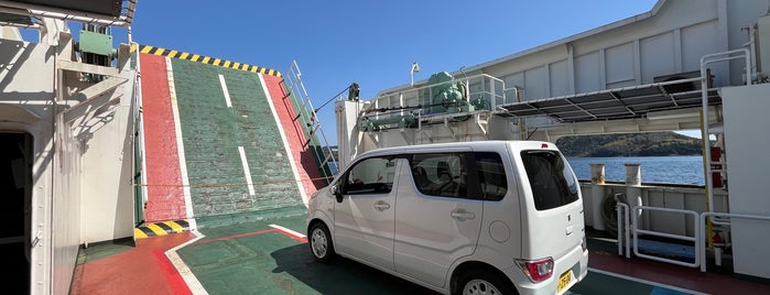 菱浦港フェリーのりば is one of フェリーターミナル Ferry Terminals in Western Japan.