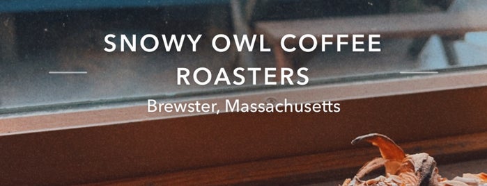 Snowy Owl Coffee Roasters is one of cape cod.