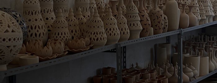 delmon pottery shop is one of Bahrain.