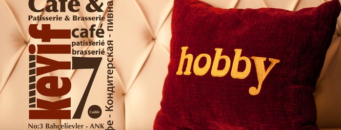 Hobby Cafe is one of Top 10 favorites places in ANKARA.