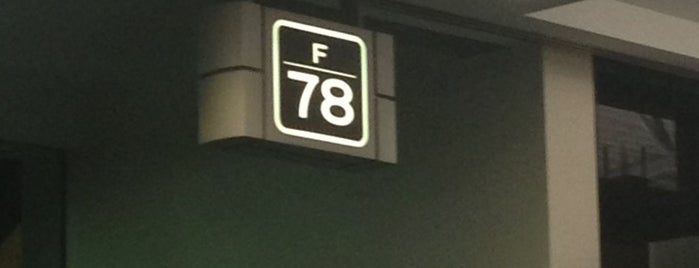 Gate F78 is one of ᴡ’s Liked Places.