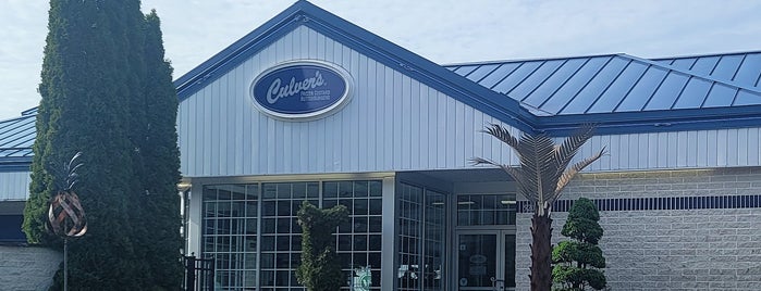 Culver's is one of places.