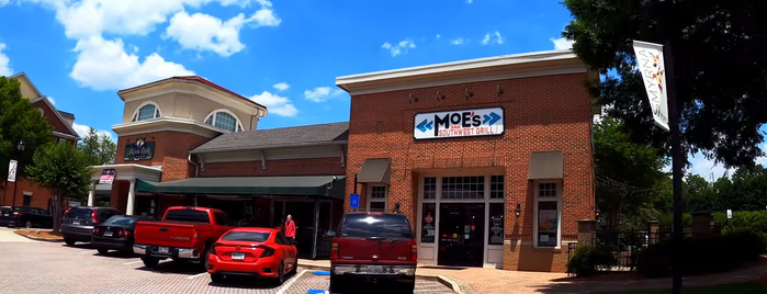 Moe's Southwest Grill is one of Places with Patios.