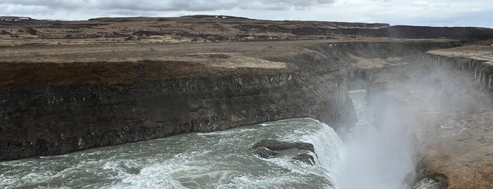 Gullfoss is one of Icelandic and 100 letters 🌀⛄☃❄.