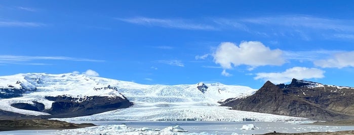 Fjallsárlón Glacier Lagoon is one of 2019 Iceland Ring Road.