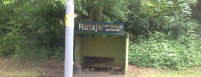 Rataje nad Sázavou is one of [R] Města, obce a vesnice ČR | Cities&towns CZ 1/2.