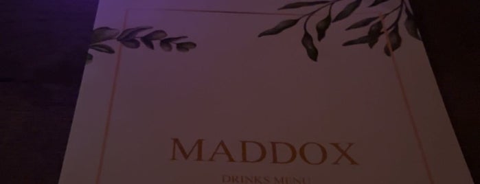 Maddox is one of Clubs + bars.