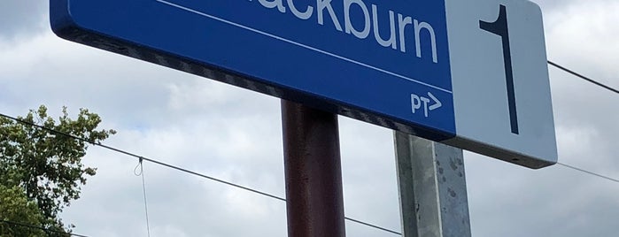 Blackburn Station is one of Melbourne Train Network.