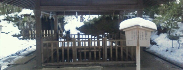 Kinjoreitaku Sacred Well is one of 兼六園(Kenroku-en Garden).