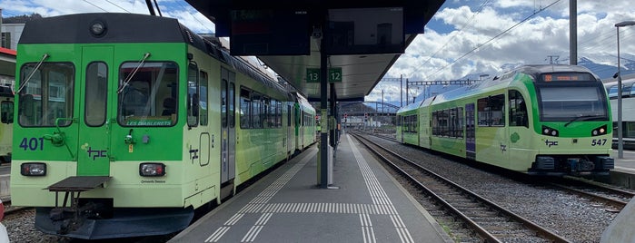 Bahnhof Aigle is one of Honeymoon@Switzerland.