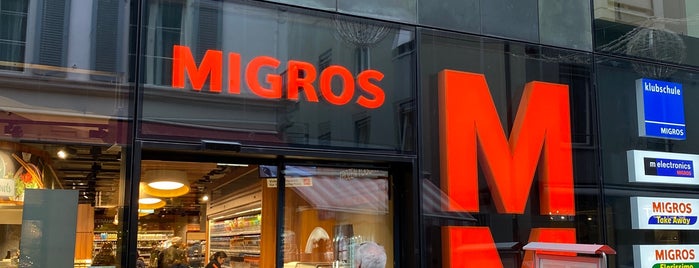 Migros is one of Mayorships.