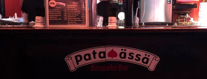 Karaoke Bar Pataässä is one of Fasisti-Lanamäen ravintolat.