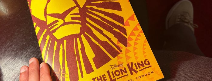 Disney’s The Lion King is one of London List 🇬🇧.