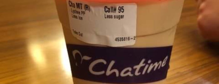 Chatime is one of Drinks.