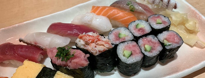 Tsukiji Sushiko is one of Greg : понравившиеся места.