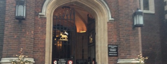 Middle Temple is one of London.