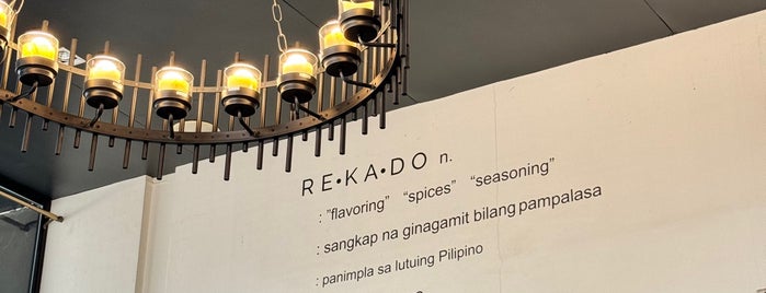 Rekado Filipino Comfort Cuisine is one of Davao.