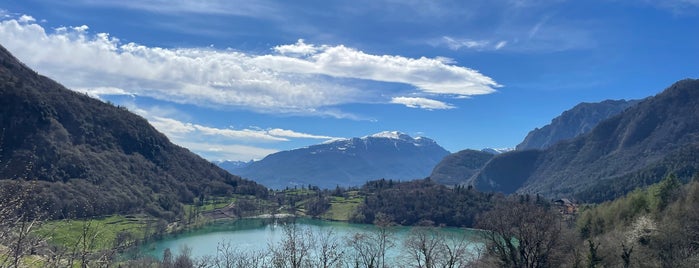 Lago di Tenno is one of Italy places to visit.