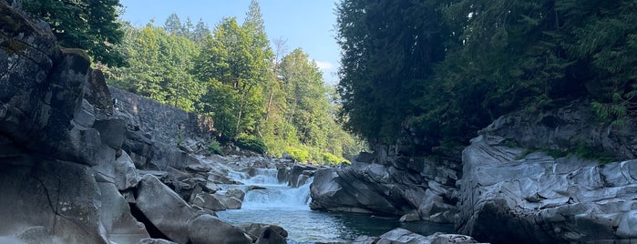 Eagle Falls is one of Seattle’s Swimming Holes.