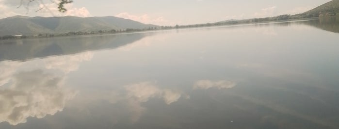 Lake Orestiada (Kastoria) is one of สถานที่ที่ Yunus ถูกใจ.