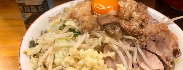 Ramen Jiro is one of ラーメン二郎本家と愉快なインスパイアたち(東日本).