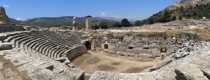 Ksanthos Antik Tiyatrosu is one of Selda'nın Kaydettiği Mekanlar.