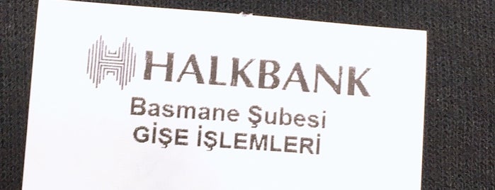 Halkbank is one of K G'ın Beğendiği Mekanlar.