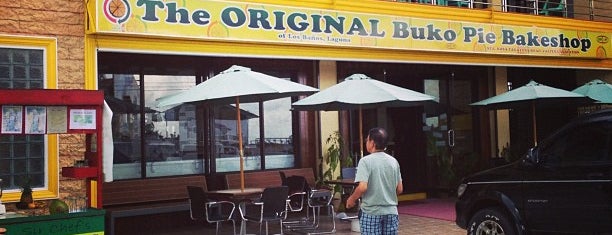 The Original Buko Pie Bakeshop is one of Tempat yang Disukai Shank.