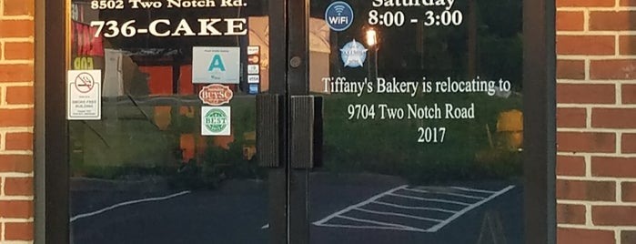 Tiffany's Bakery & Eatery is one of Columbia.