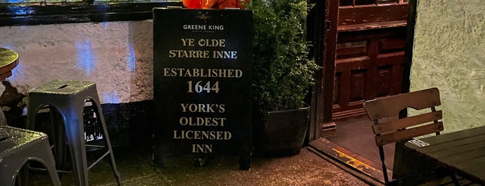 Ye Olde Starre Inne is one of The Dog’s Bollocks’ York.