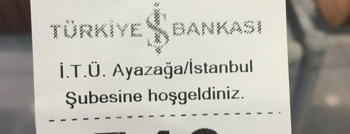 Türkiye İş Bankası is one of itu.