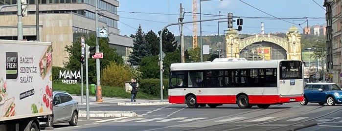 Veletržní palác (tram) is one of Tramvajové zastávky v Praze.