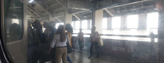 LRT1 - Monumento Station is one of LRT 1 Stations~.