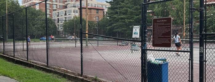 N Street Tennis Courts is one of b ~ check !.